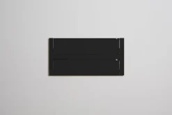 Ambivalenz - Fläpps Hylde - 80 x 40 cm - Sort birk