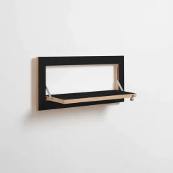 Ambivalenz - Fläpps Hylde - 60 x 27 cm - Sort