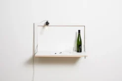 Ambivalenz - Fläpps - Vægskrivebord - Secretary - Hvid - 80x50 cm
