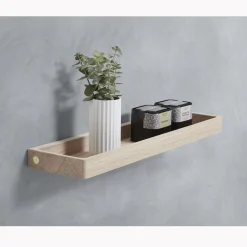 Andersen Furniture - Shelf 11 - Oak Lacquer - 44x12 cm