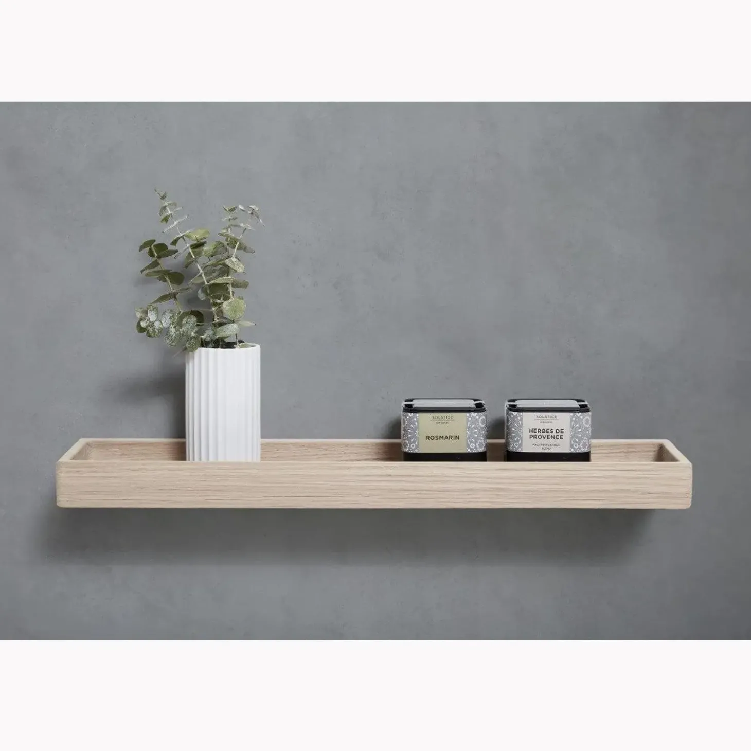 Andersen Furniture - Shelf 11 - Oak Lacquer - 44x12 cm
