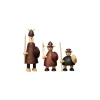 Andersen Furniture - The Vikings of Denmark, sæt med 3 styk