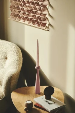 Applicata - Lysestage - Blossom Tulip - Warm Rose - Rosa - H:33,5 cm