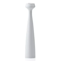 Applicata - Lysestage Blossom Lilly - Cool Grey - Grå - H:24,5 cm