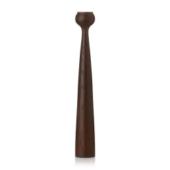 Applicata - Lysestage - Blossom - Tulip - Smoked Oak - Eg - 33,5cm