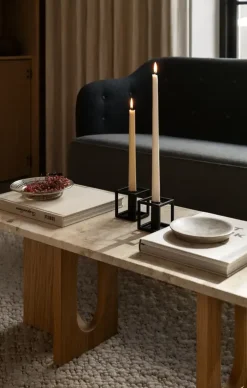 Audo Copenhagen - Lysestage - Kubus 1 - Guldbelagt