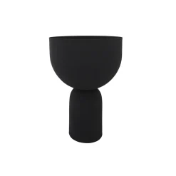 AYTM - Vase - Torus - Black/Black - H30 cm