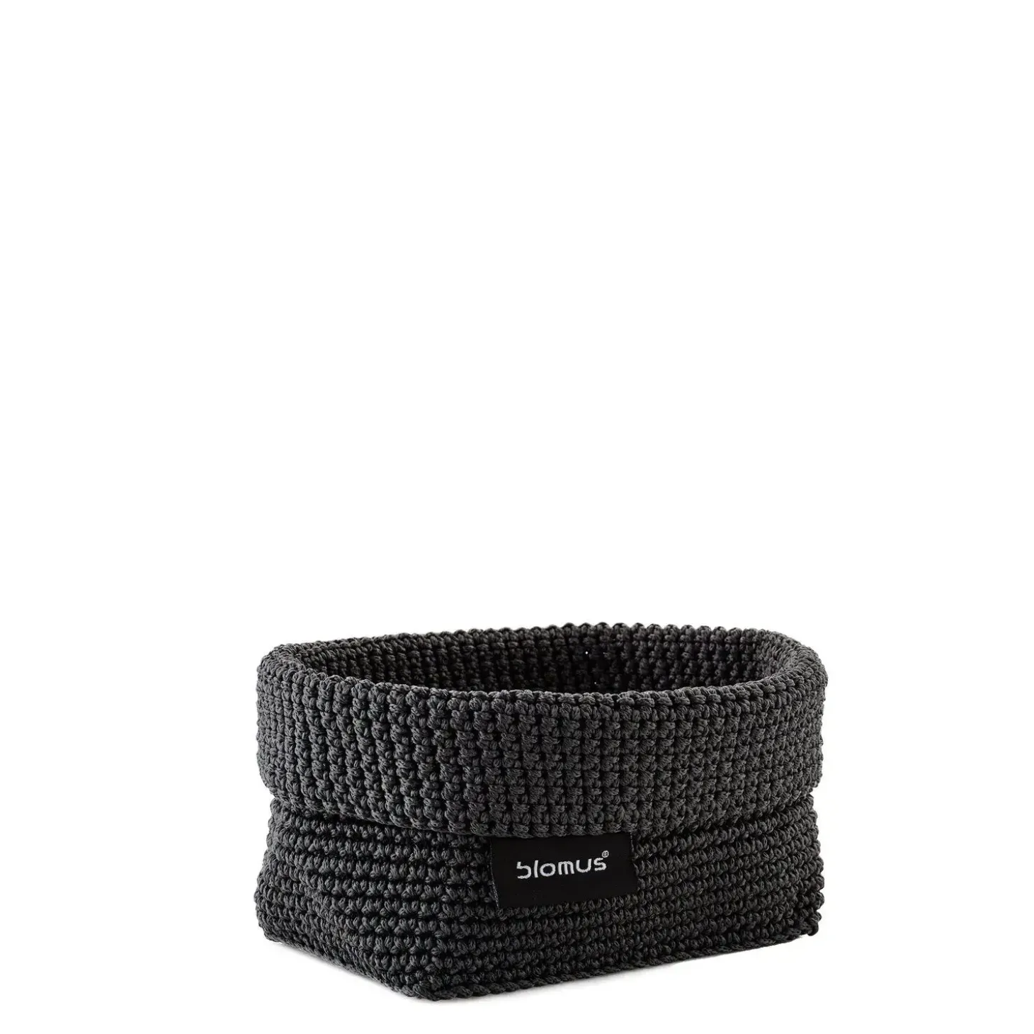 Blomus - Crochet Robe Basket - Anthracite - TELA