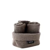 Blomus - Crochet Robe Basket - Taupe - TELA