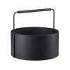 Blomus - Firewood Basket -ASHI- Black Oak - L