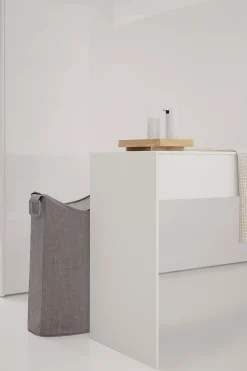 Blomus - FRISCO Vasketøjskurv - Mørkegrå