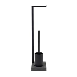 Blomus - MENOTO toiletrulleholder & toiletbørste - Sort