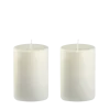 Blomus - Refill Candles, 2 pcs - M - FRAGA - Rose Dust - M