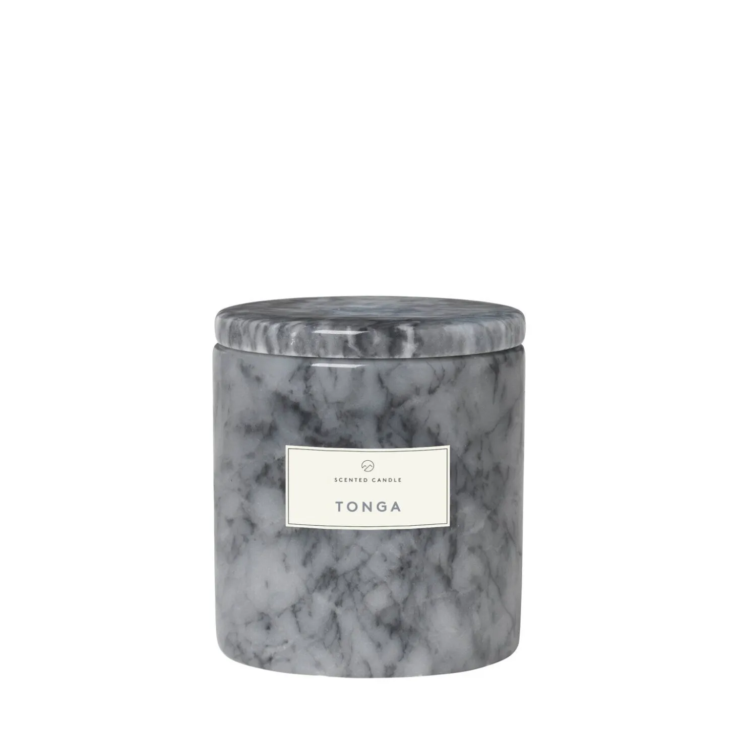 Blomus - Scented Marble Candle - Sharkskin - FRABLE