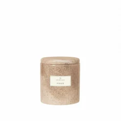 Blomus - Scented Marble Candle - Indian Tan - FRABLE