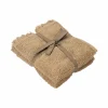 Blomus - Set of 2 Guest Hand Towels - Tan - FRINO