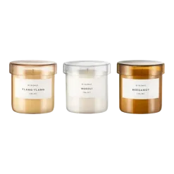 Blomus - Set of 3 Scented Candles -VALOA- - S