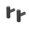 Blomus - Set 2 Wall Hooks - ROF - Black