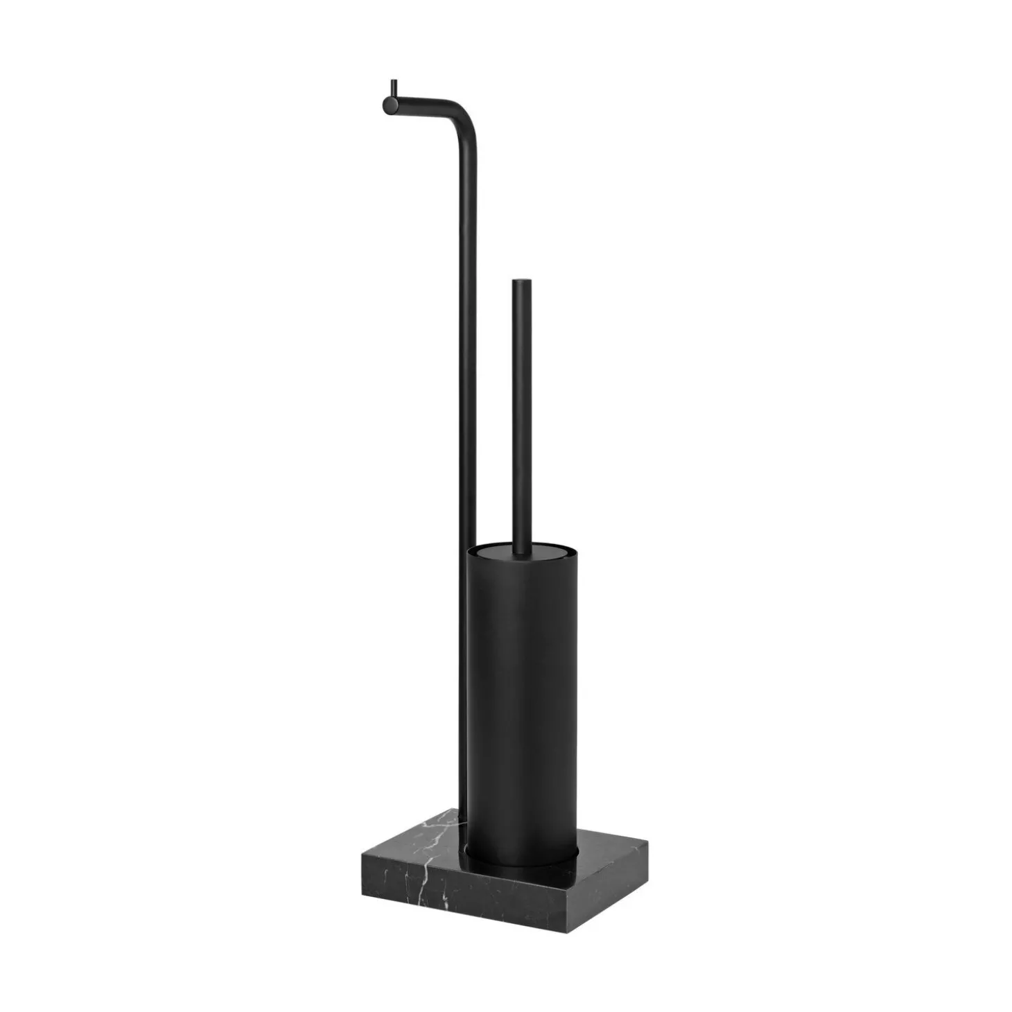 Blomus - Toilet Paper Holder and Brush - Black - MODO