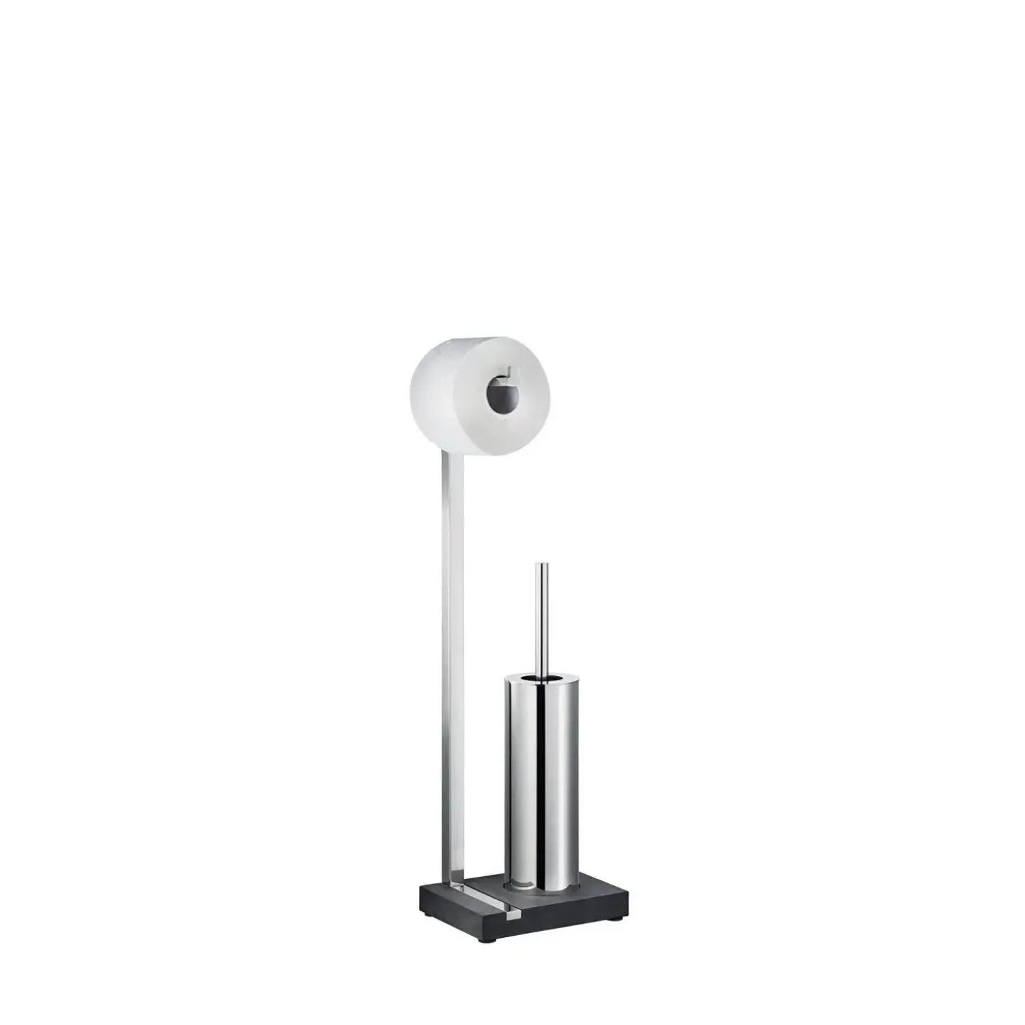 Blomus - Toilet Paper Holder and Brush - polished - MENOTO