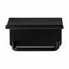 Blomus - Toilet Paper Holder with tray - Black - MODO