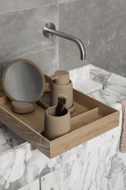 Blomus - Vanity Mirror - Tan - SONO