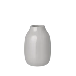 Blomus - Vase -COLORA- Colour Mourning Dove shiny Size S