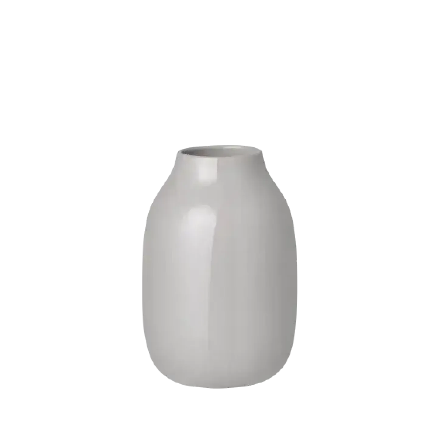 Blomus - Vase -COLORA- Colour Mourning Dove shiny Size S