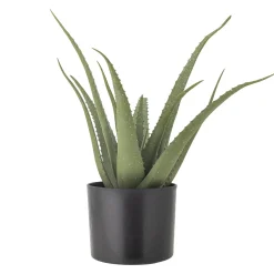 Bloomingville - Aloe Kunstig Plante - Grøn, Plastik