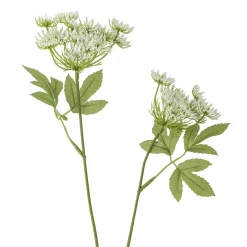 Bloomingville - Fennel Kunstig stilk, Hvid, Plastik