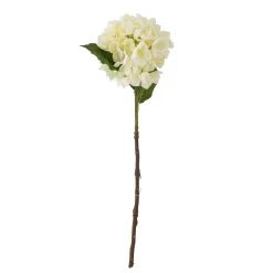 Bloomingville - Hydrangea Kunstig stilk, Hvid, Plastik