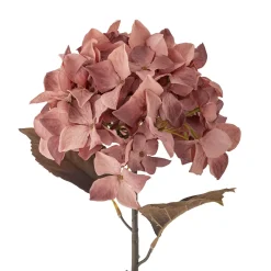 Bloomingville - Hydrangea Kunstig stilk - Rosa, Plastik