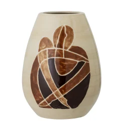 Bloomingville - Jona Vase, Brun, Stentøj