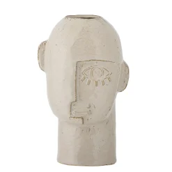 Bloomingville - Lizzie Vase, Natur, Stentøj