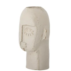 Bloomingville - Lizzie Vase, Natur, Stentøj