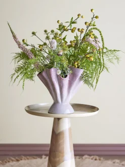 Bloomingville - Plier Vase, Rosa, Stentøj