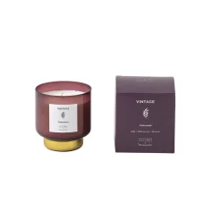Bloomingville - VINTAGE - Cedarwood Duftlys, Naturlig voks