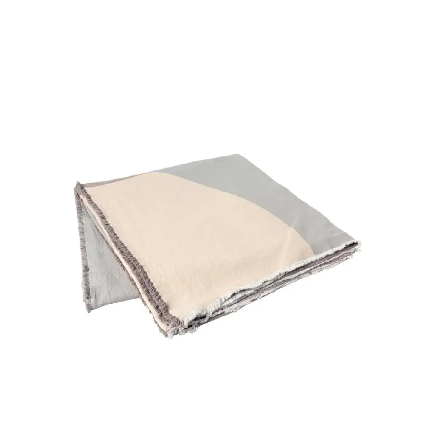 Broste Copenhagen - Sengetæppe - Karla - Warm Beige - W240 x L260 cm