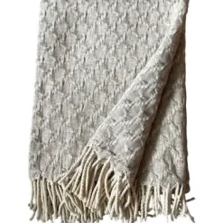 Burel Factory - Noor plaid/tæppe - Taupe - 180x130 cm