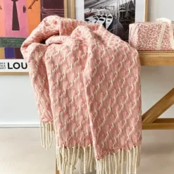 Burel Factory - Noor plaid/tæppe - Taupe - 180x130 cm