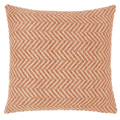 Burel Factory - Visual Pudebetræk - Terracotta - 45x45 cm