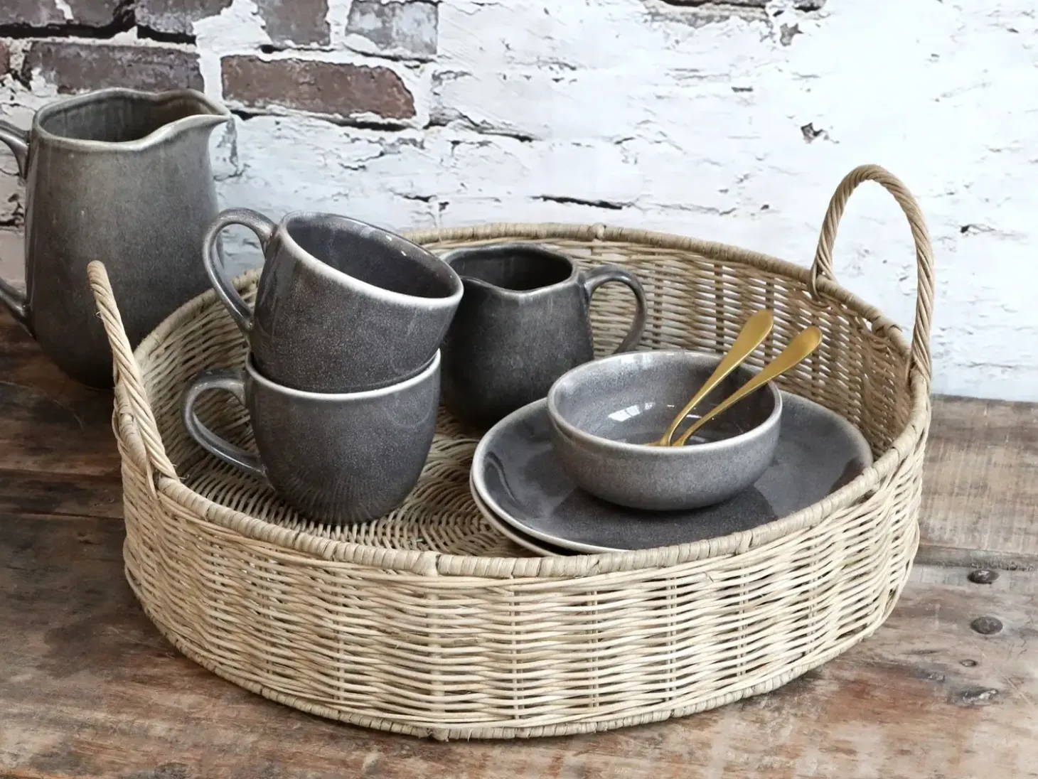 Chic Antique - Bakke i flet, Ø40