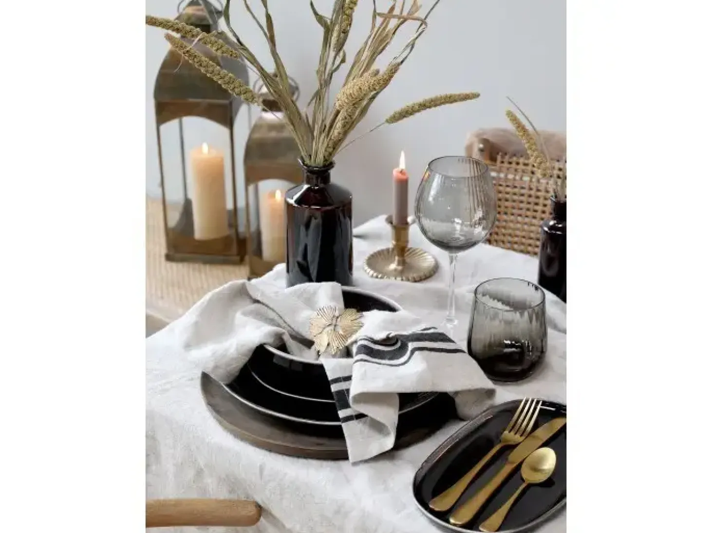Chic Antique - Gl. Fransk Flaske, H14,5
