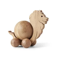 ChiCura - Træfigur - Spinning Lion - Medium