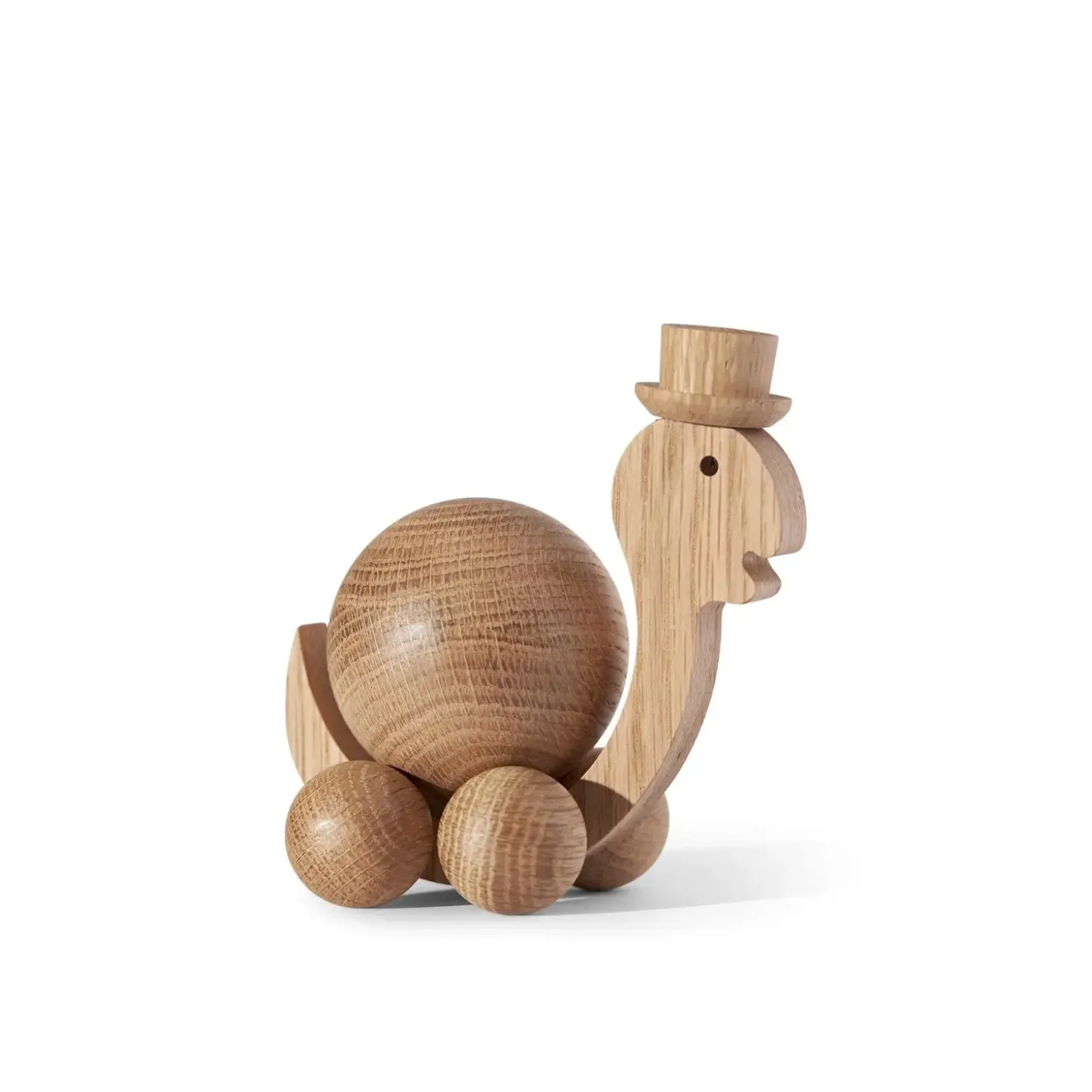 ChiCura - Wooden Figure, Medium Spinning Turtle