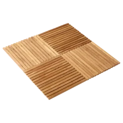 Cinas - Lille bademåtte 40x40cm teak