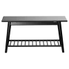 Cinas - Noble entrébænk 90x35cm sort
