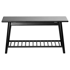 Cinas - Noble entrébænk 90x35cm sort