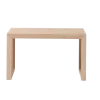 Cinas - Rib 2-pers bænk 73x35x43cm bambus