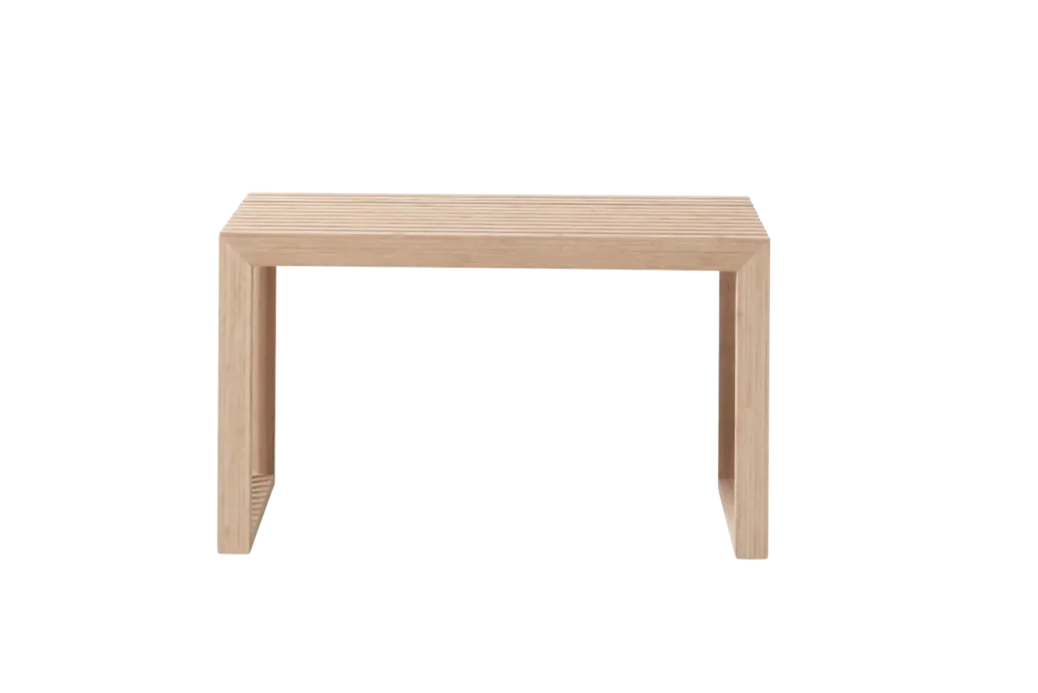 Cinas - Rib 2-pers bænk 73x35x43cm bambus